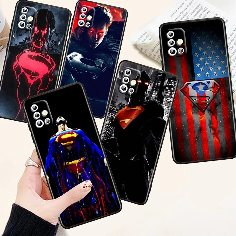 Justice League Superman Cool Phone Case For Samsung A73 A72 A71 A54 A53 A52 A51 A42 A33 A32 A23 A22 A21S A13 A04 A03 5G Black 
Justice League Superman Cool Phone Case For Samsung A73 A72 A71 A54 A53 A52 A51 A42 A33 A32 A23 A22 A21S A13 A04 A03 5G Black
