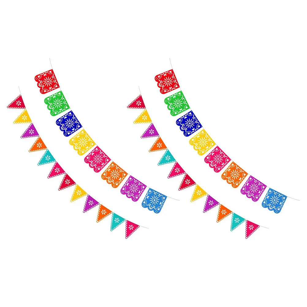 4pcs Decorations Mexican Banners Birthday Party Supplies Festival Party Banners Party Accessory Dia De Los Garland
4pcs Decorations Mexican Banners Birthday Party Supplies Festival Party Banners Party Accessory Dia De Los Garland