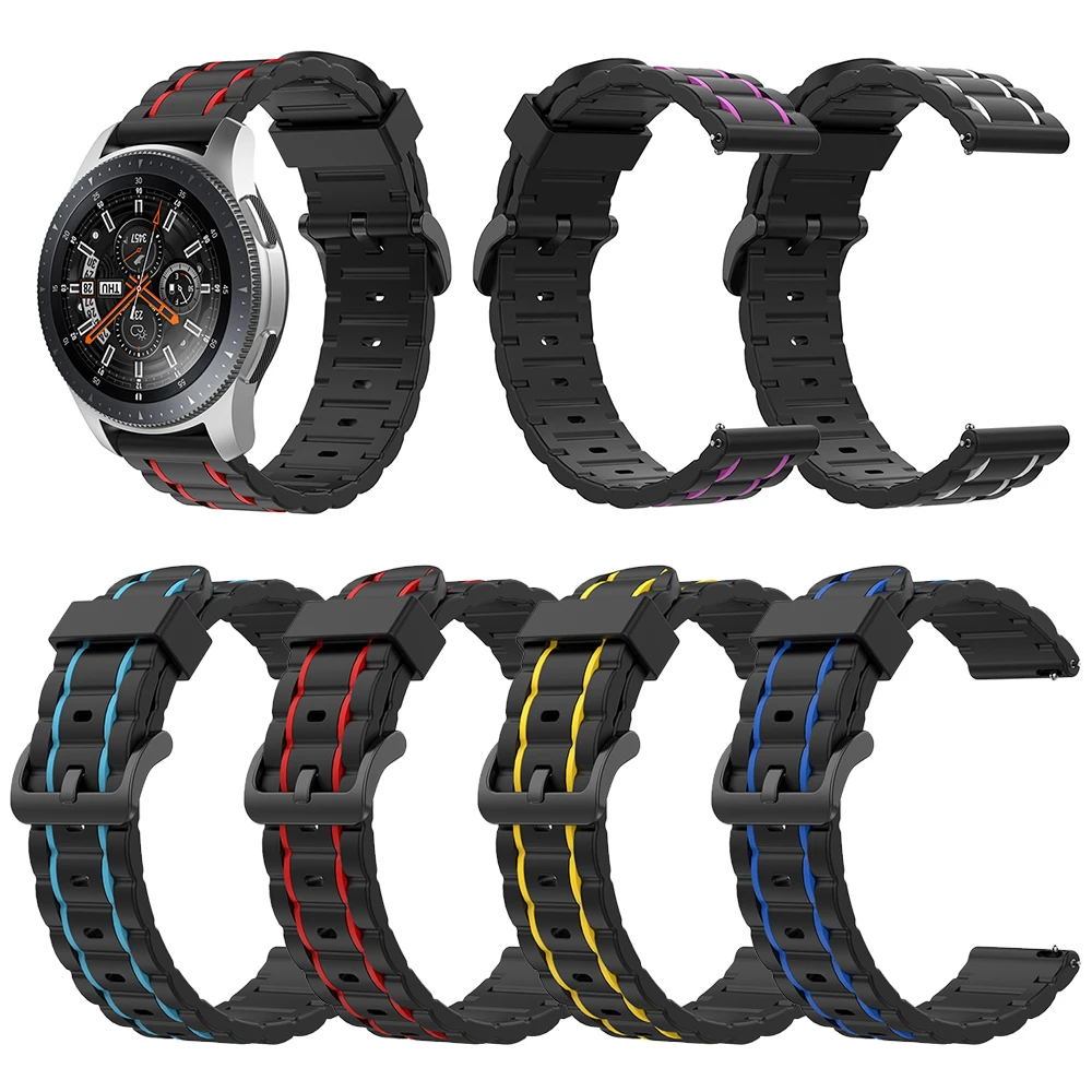 Ремешок силиконовый для Samsung Galaxy Watch 46 мм 42 мм, спортивный браслет для наручных часов 3 Gear S3 Active 2 / Gear
Ремешок силиконовый для Samsung Galaxy Watch 46 мм 42 мм, спортивный браслет для наручных часов 3 Gear S3 Active 2 / Gear