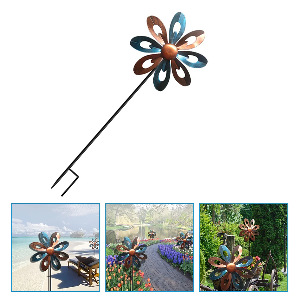 Windmill Wind Garden Metal Pinwheel Decor Outdoor Stake Iron Ornament Sculpture Yard Statue Decoration Flower Pinwheels Scene
Windmill Wind Garden Metal Pinwheel Decor Outdoor Stake Iron Ornament Sculpture Yard Statue Decoration Flower Pinwheels Scene