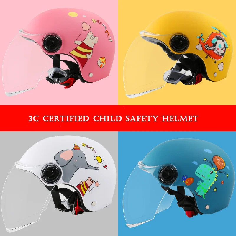 

Certified ABS CCC Helmet Scooter Motorcycle Motocross Motorbike Helmet Racing Safety Riding Kid child Moto Helmet Accessories