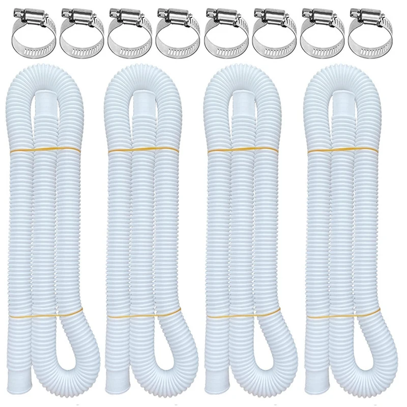 12Pcs Pool Hoses For Above Ground Pools, 1.25Inch Diameter 59Inch Long Pump Hose Compatible For Pump Model 607, 637
12Pcs Pool Hoses For Above Ground Pools, 1.25Inch Diameter 59Inch Long Pump Hose Compatible For Pump Model 607, 637