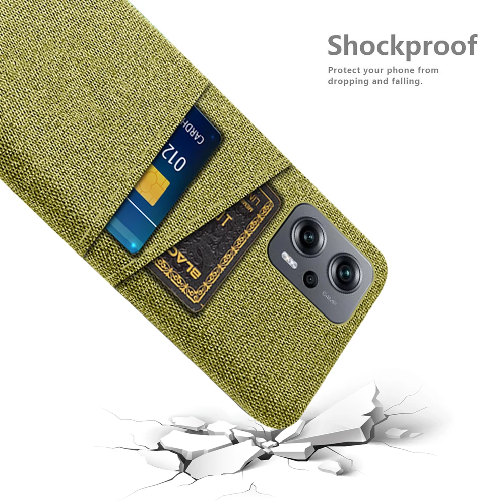 For POCO X4GT POCO F4 GT Case Dual Card Fabric Cloth Luxury Business Cover For POCO X4 GT PokoX4 GT Protective Coque Funda
For POCO X4GT POCO F4 GT Case Dual Card Fabric Cloth Luxury Business Cover For POCO X4 GT PokoX4 GT Protective Coque Funda