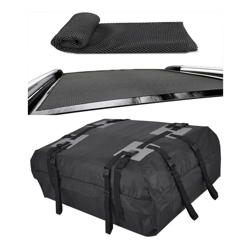 Black Luggage Storage Car Rooftop Cargo Carrier For Travel Or Off-Roading Cargo Bag With Non-Slip Mat
Black Luggage Storage Car Rooftop Cargo Carrier For Travel Or Off-Roading Cargo Bag With Non-Slip Mat