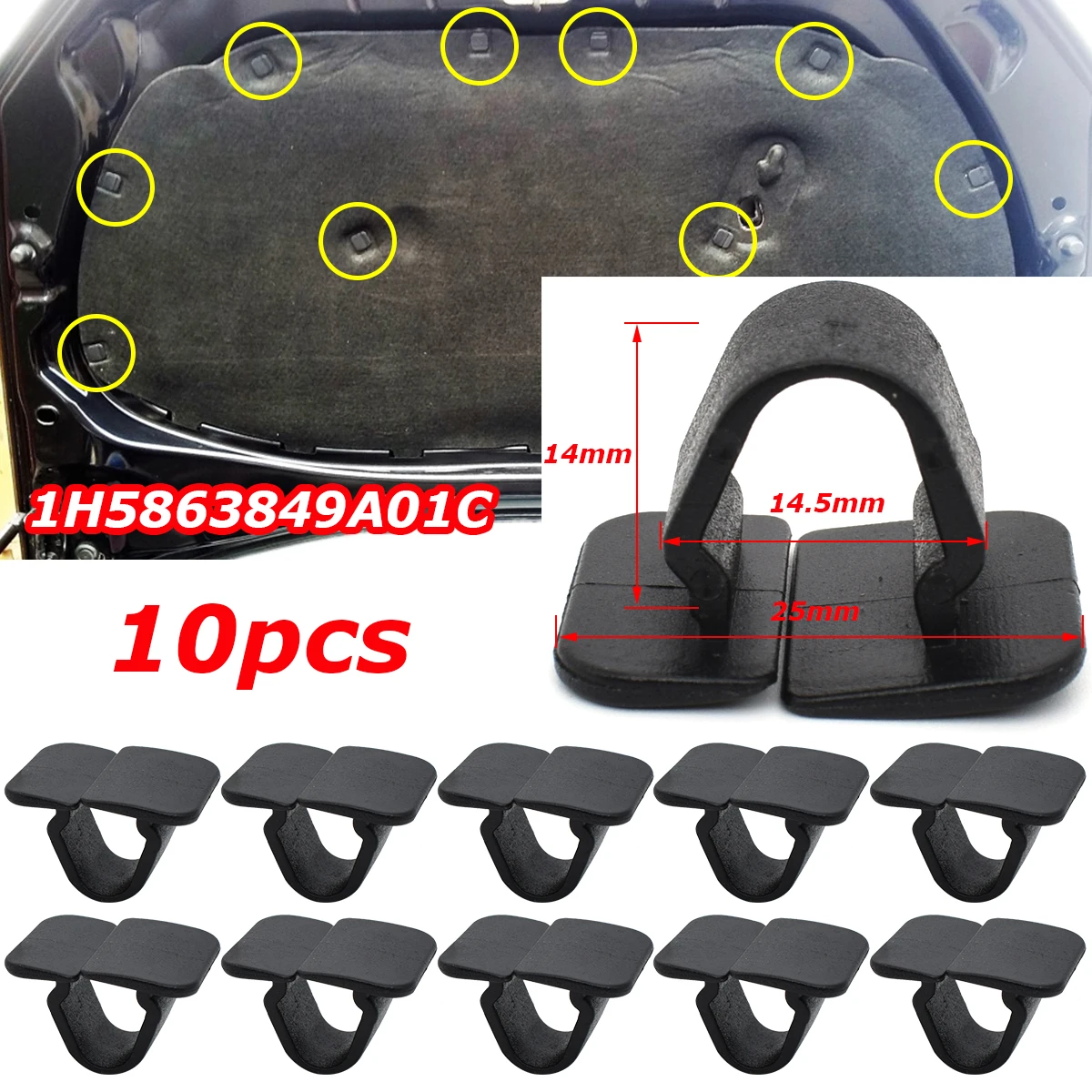10x пластиковый зажим для изоляции капота, заклепка-фиксатор для VW Polo Tiguan Passat B5 SEAT Leon 2 Skoda Octavia 1H 5863849 A01C
10x пластиковый зажим для изоляции капота, заклепка-фиксатор для VW Polo Tiguan Passat B5 SEAT Leon 2 Skoda Octavia 1H 5863849 A01C