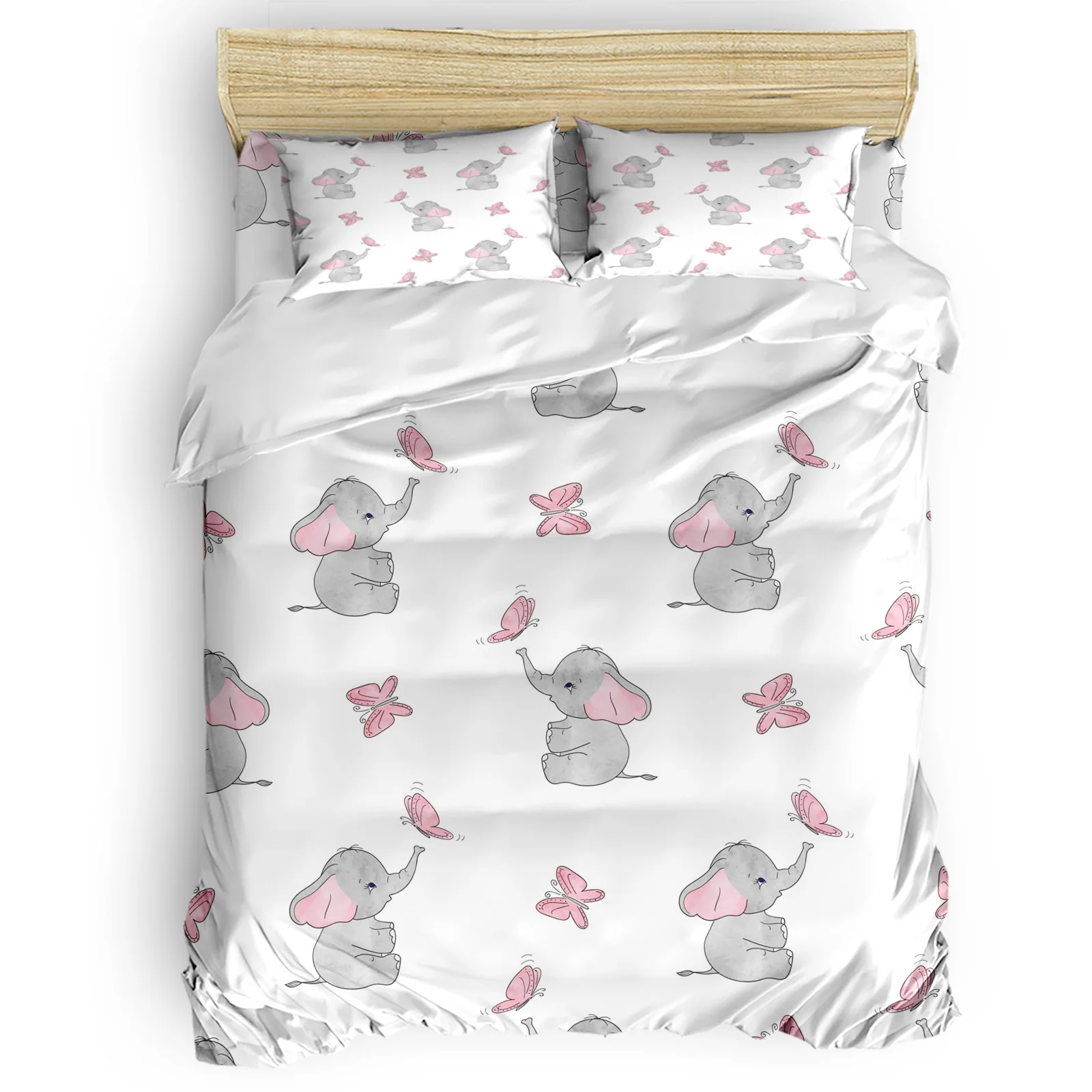 Elephant Butterfly Pink Cute Style Comfortable Household Goods Bedroom Bed Luxury Duvet Cover 2/3/4 Pieces
Elephant Butterfly Pink Cute Style Comfortable Household Goods Bedroom Bed Luxury Duvet Cover 2/3/4 Pieces