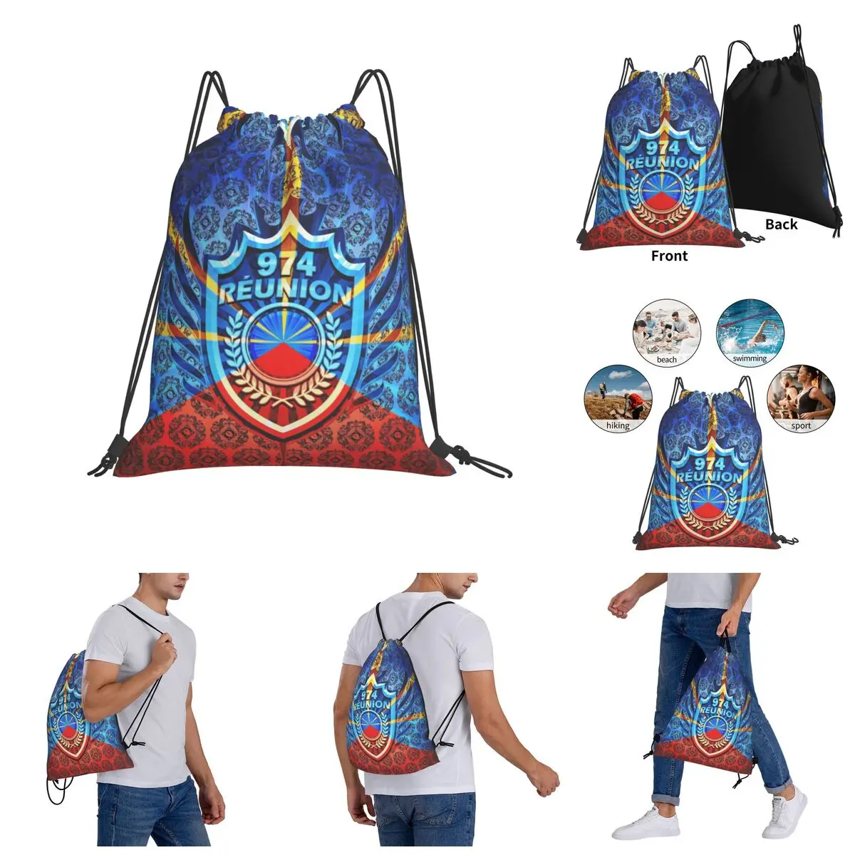 974 Reunion Mavᄅli Coat Of Arms Tapestry Drawstring Bags Gym Bag Hot Sale Backpack Funny Geek R248 Knapsack
974 Reunion Mavᄅli Coat Of Arms Tapestry Drawstring Bags Gym Bag Hot Sale Backpack Funny Geek R248 Knapsack