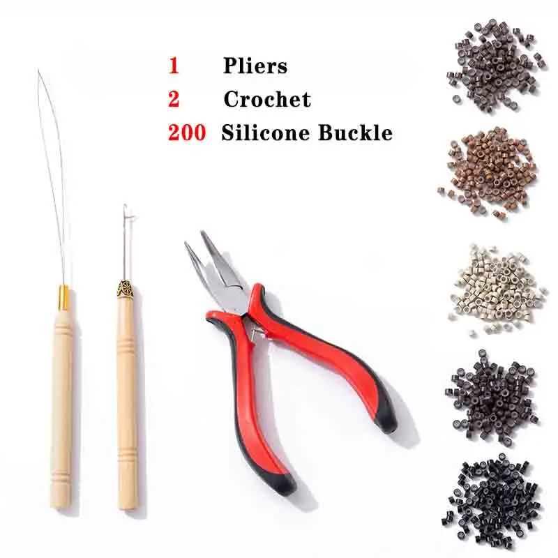 Silicone Nano Rings for Hair Extensions Micro Rings Links Beads Silicone Lined Hair Beads Hair Rings and Forceps and Crochet
Silicone Nano Rings for Hair Extensions Micro Rings Links Beads Silicone Lined Hair Beads Hair Rings and Forceps and Crochet