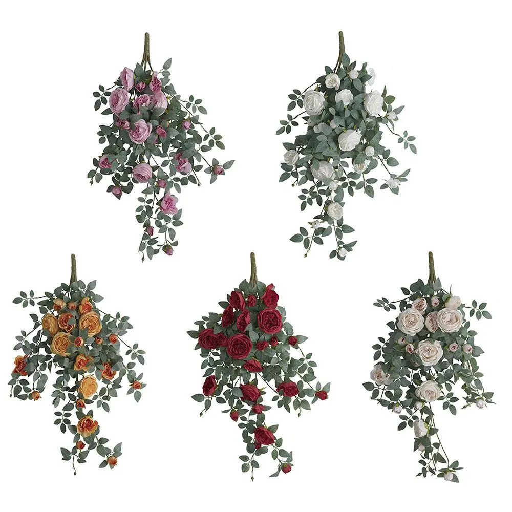 Creative Artificial Rose Rattan Wall Hanging Greenery Simulation Flower Garland Lifelike Leaves Home Decoration Wedding Ornament
Creative Artificial Rose Rattan Wall Hanging Greenery Simulation Flower Garland Lifelike Leaves Home Decoration Wedding Ornament