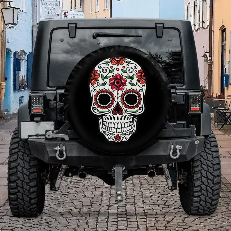 Chingona Skull Christmas Gift, Spare Tire Cover For Car, Personalized Tire Cover, Gift For Car Lover
Chingona Skull Christmas Gift, Spare Tire Cover For Car, Personalized Tire Cover, Gift For Car Lover