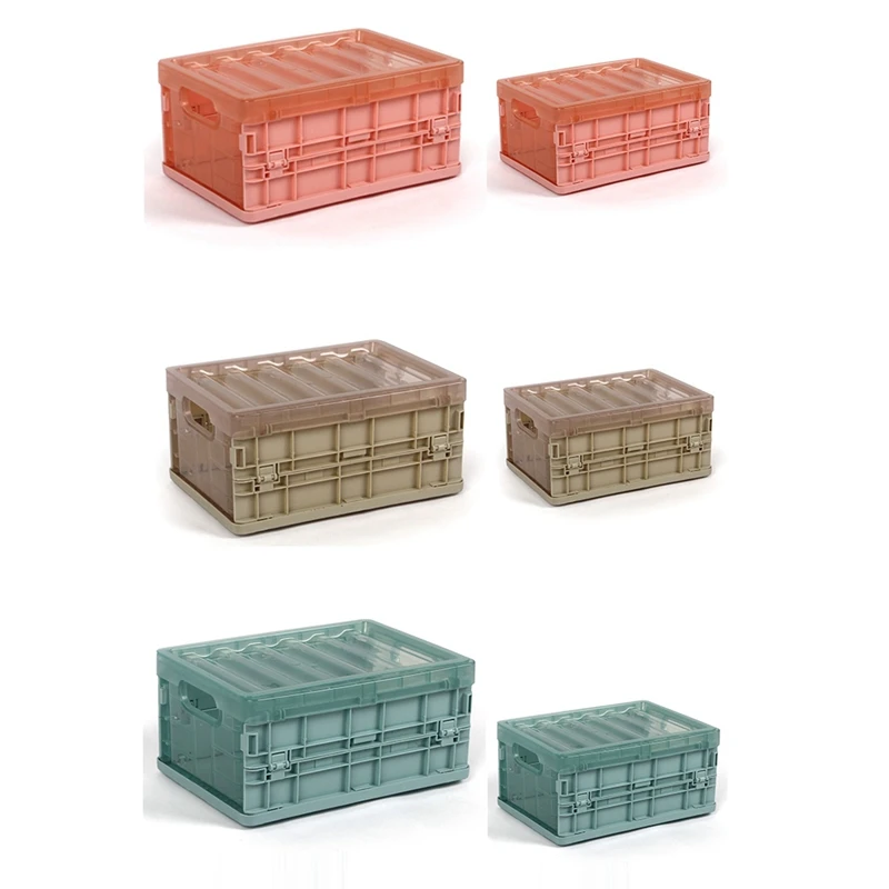 Transparent Foldable Car Storage Boxes With Lids Clothes Underwear Socks Toys Storage Basket Food File Storage Bin
Transparent Foldable Car Storage Boxes With Lids Clothes Underwear Socks Toys Storage Basket Food File Storage Bin