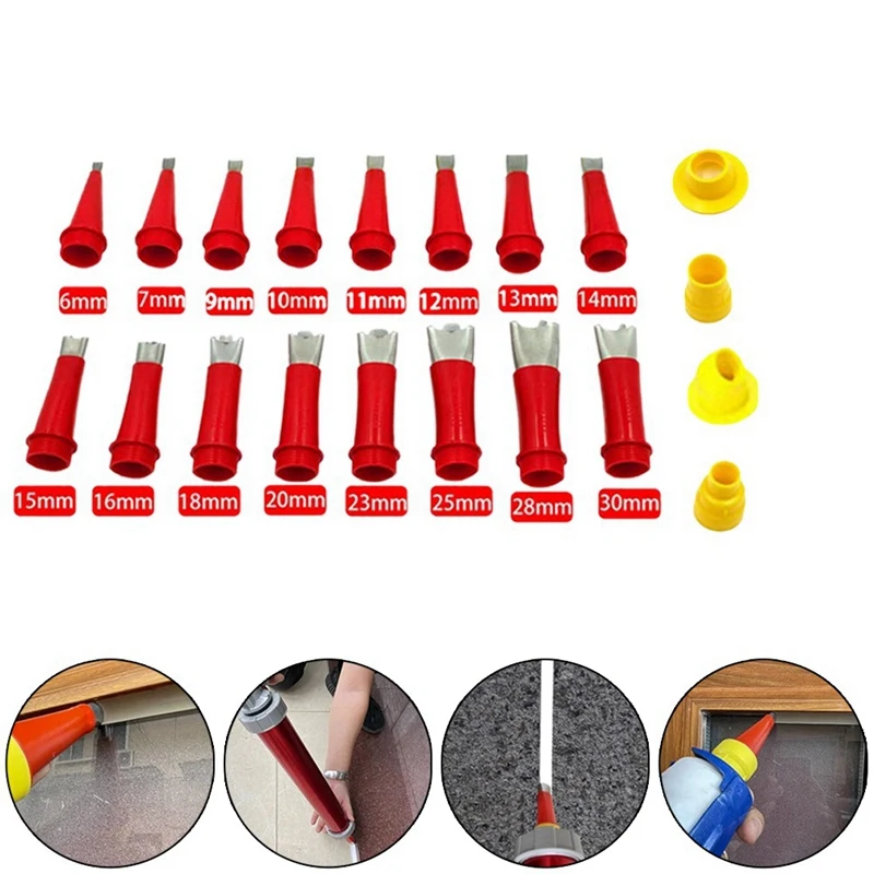 20 PCS Glue Nozzle Integrated Detachable Base Structure Glue Sealant Glass Glue Nozzle
20 PCS Glue Nozzle Integrated Detachable Base Structure Glue Sealant Glass Glue Nozzle