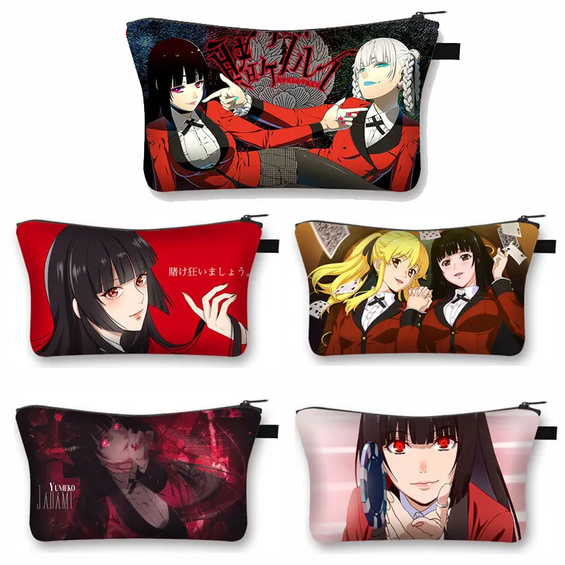 Косметичка Yumeko Jabami женская с японским рисунком, аниме для туалетных принадлежностей, повседневный органайзер для макияжа, подарок
Косметичка Yumeko Jabami женская с японским рисунком, аниме для туалетных принадлежностей, повседневный органайзер для макияжа, подарок