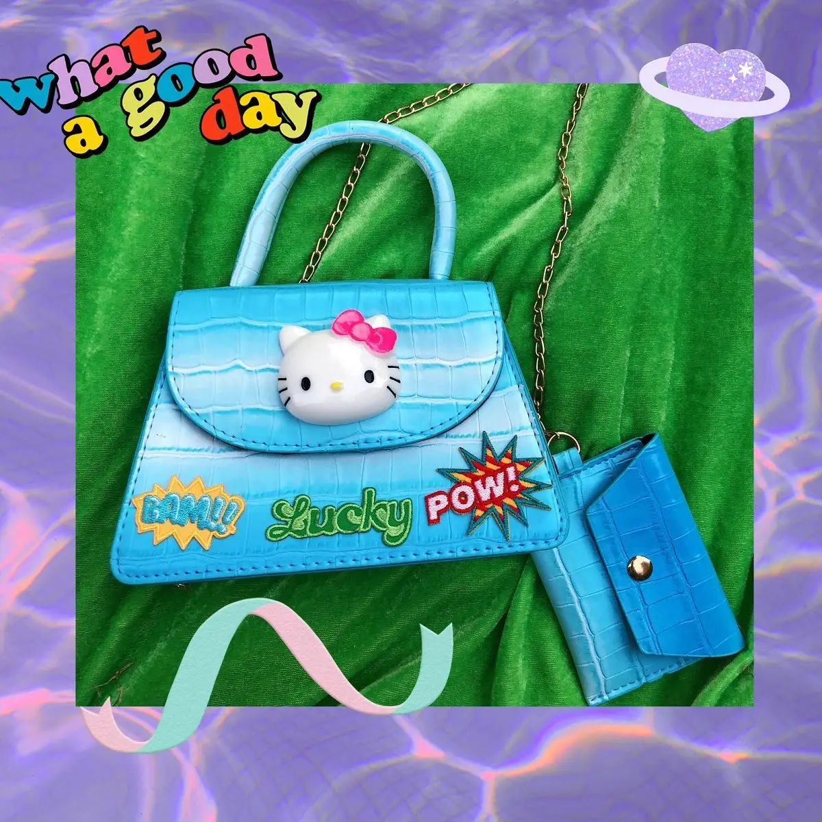 bags for women purses and handbags Sanrio Hello Kitty Bag Gradient Portable Crossbody Bag Retro Hot Girl
bags for women purses and handbags Sanrio Hello Kitty Bag Gradient Portable Crossbody Bag Retro Hot Girl