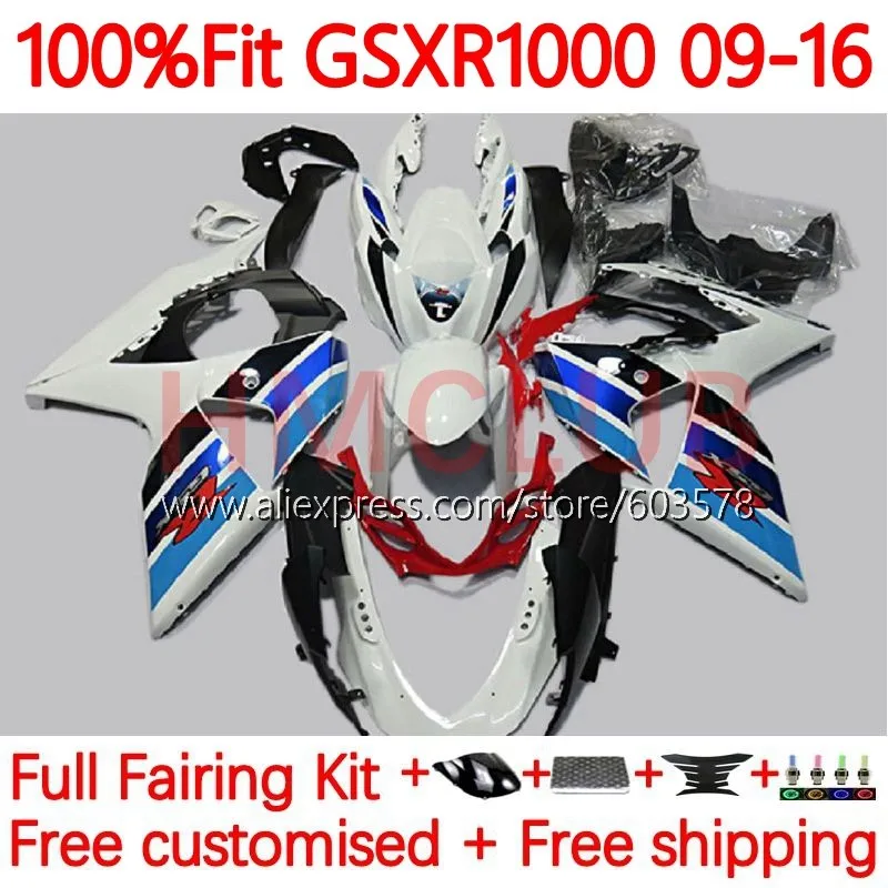 Injection For SUZUKI K9 GSXR 1000 GSXR1000 2009 2010 2011 2012 2013 2014 2015 2016 GSXR-1000 09 16 Fairing 102No.5 blue white
Injection For SUZUKI K9 GSXR 1000 GSXR1000 2009 2010 2011 2012 2013 2014 2015 2016 GSXR-1000 09 16 Fairing 102No.5 blue white