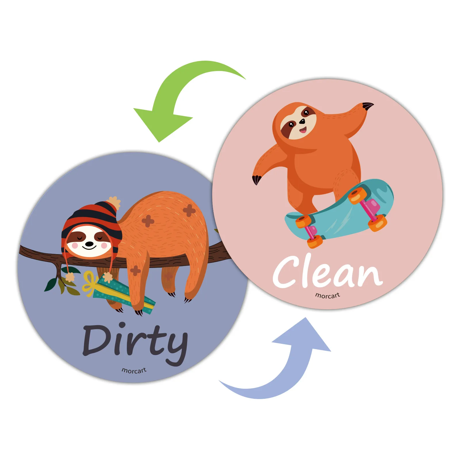 Kitchen Dishwasher Clean Dirty Sign Magnet Non-Scratching Strong Magnetic Sticker Indicator Sign Aid Kitchen Accessories
Kitchen Dishwasher Clean Dirty Sign Magnet Non-Scratching Strong Magnetic Sticker Indicator Sign Aid Kitchen Accessories