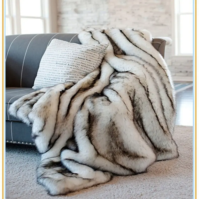 TONGDI Plush Soft Warm Raschel Synthetic Fox Rabbit Hair Throw Blanket Thick Luxury For Girl Gift Winter Couch Cover Bed Sofa
TONGDI Plush Soft Warm Raschel Synthetic Fox Rabbit Hair Throw Blanket Thick Luxury For Girl Gift Winter Couch Cover Bed Sofa