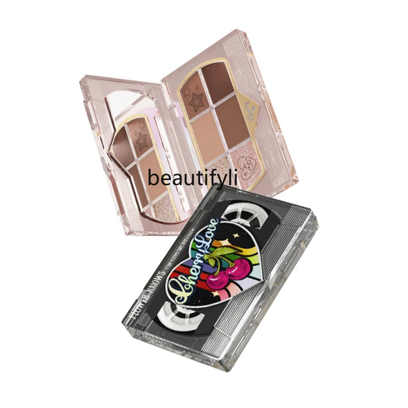 Flower Knows Cherry Party 6-color Eyeshadow Matte Pearl Sequins Smooth Color Rendering Portable Magnetic Tape Eyeshadow Palette
Flower Knows Cherry Party 6-color Eyeshadow Matte Pearl Sequins Smooth Color Rendering Portable Magnetic Tape Eyeshadow Palette