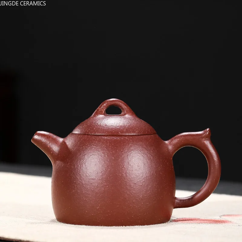1pc Handmade Yixing Purple Clay Teapots Ball Hole Filter Kettle Household Teaware Accessories Raw Ore Dahongpao Tea Pot 200ml
1pc Handmade Yixing Purple Clay Teapots Ball Hole Filter Kettle Household Teaware Accessories Raw Ore Dahongpao Tea Pot 200ml