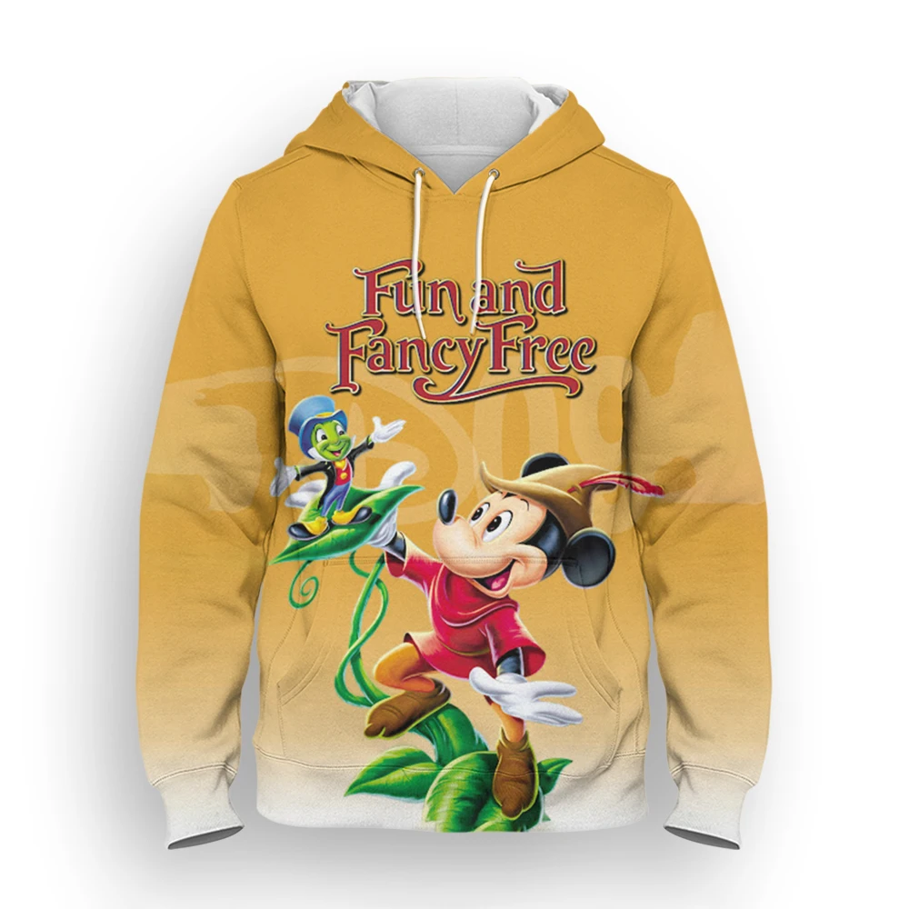 New Spring Autumn Men's Hoodie Disney 3D Printing Men's Sportswear Fun and Fancy Free Cartoon Anime Sweatshirts
New Spring Autumn Men's Hoodie Disney 3D Printing Men's Sportswear Fun and Fancy Free Cartoon Anime Sweatshirts