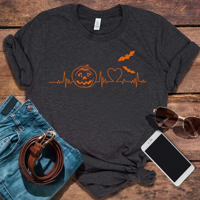 Halloween Pumpkin Heartbeat Shirt Halloween Pumpkin Tshirt Funny Halloween T-Shirt Halloween Gifts Fall Aesthetic Clothes L
Halloween Pumpkin Heartbeat Shirt Halloween Pumpkin Tshirt Funny Halloween T-Shirt Halloween Gifts Fall Aesthetic Clothes L