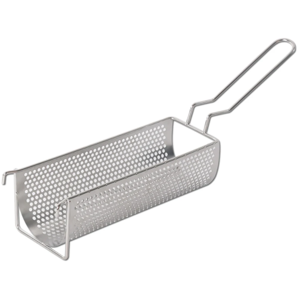 Stainless Steel Fried Basket Long Fry Potato Chip Container Best for French Fries Potato Chip Squeezers Kitchen Tool
Stainless Steel Fried Basket Long Fry Potato Chip Container Best for French Fries Potato Chip Squeezers Kitchen Tool