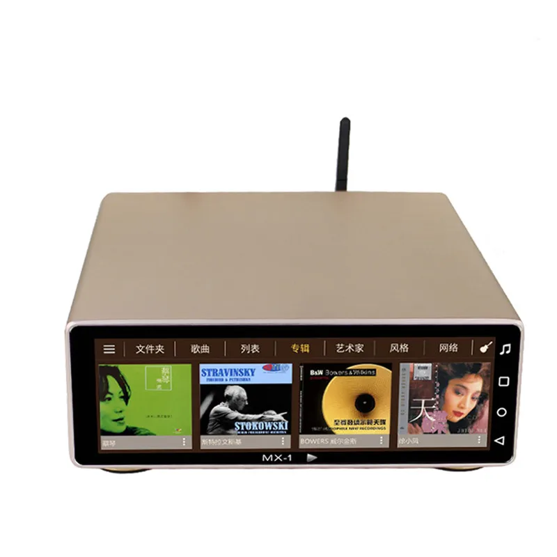 MX-PRO Audio Digital Turntable Android Desktop Player Network WiFi BT 5.0 Receiver USB Digital Output 32Bit/768KHz DSD512
MX-PRO Audio Digital Turntable Android Desktop Player Network WiFi BT 5.0 Receiver USB Digital Output 32Bit/768KHz DSD512