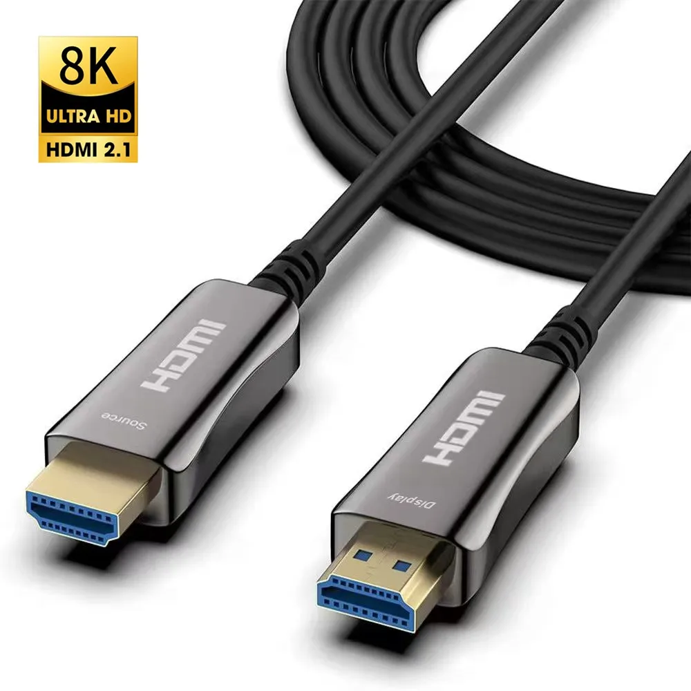 4K HDMI Cable Fiber Optic cable hdmi 2.0 18Gbps 60Hz HDR HDCP for HD TV Box Projector Ultra High Speed Computer xbox series x
4K HDMI Cable Fiber Optic cable hdmi 2.0 18Gbps 60Hz HDR HDCP for HD TV Box Projector Ultra High Speed Computer xbox series x