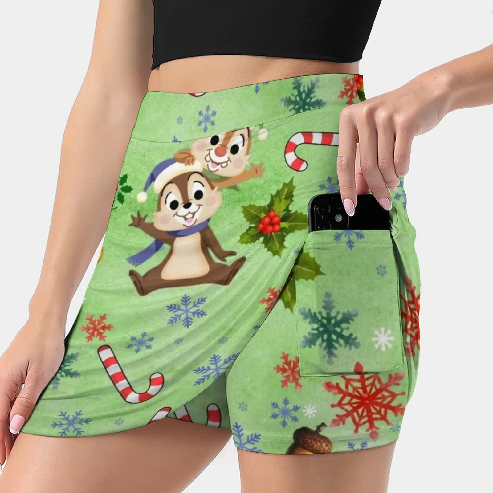 Счастливая белка! Женская Спортивная юбка Skort с карманами, модная юбка в Корейском стиле 4Xl, юбки с рисунком мыши на Рождество
Счастливая белка! Женская Спортивная юбка Skort с карманами, модная юбка в Корейском стиле 4Xl, юбки с рисунком мыши на Рождество