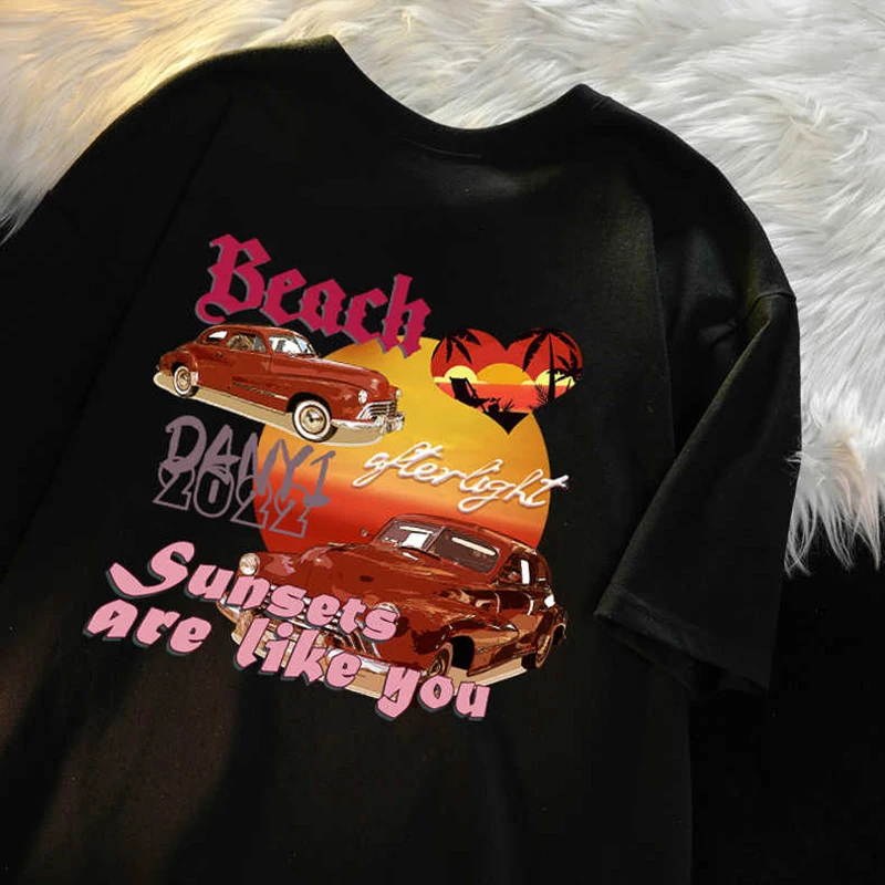 2022 New Summer Women T Shirts Casual Loose Oversized T Shirt Street Fashion Basic All-Match Short Sleeve Harajuku Tops Hip hop
2022 New Summer Women T Shirts Casual Loose Oversized T Shirt Street Fashion Basic All-Match Short Sleeve Harajuku Tops Hip hop