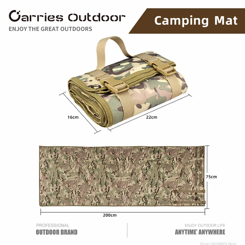 Туристический портативный матрас с системой «Молле»
Туристический портативный матрас с системой «Молле»