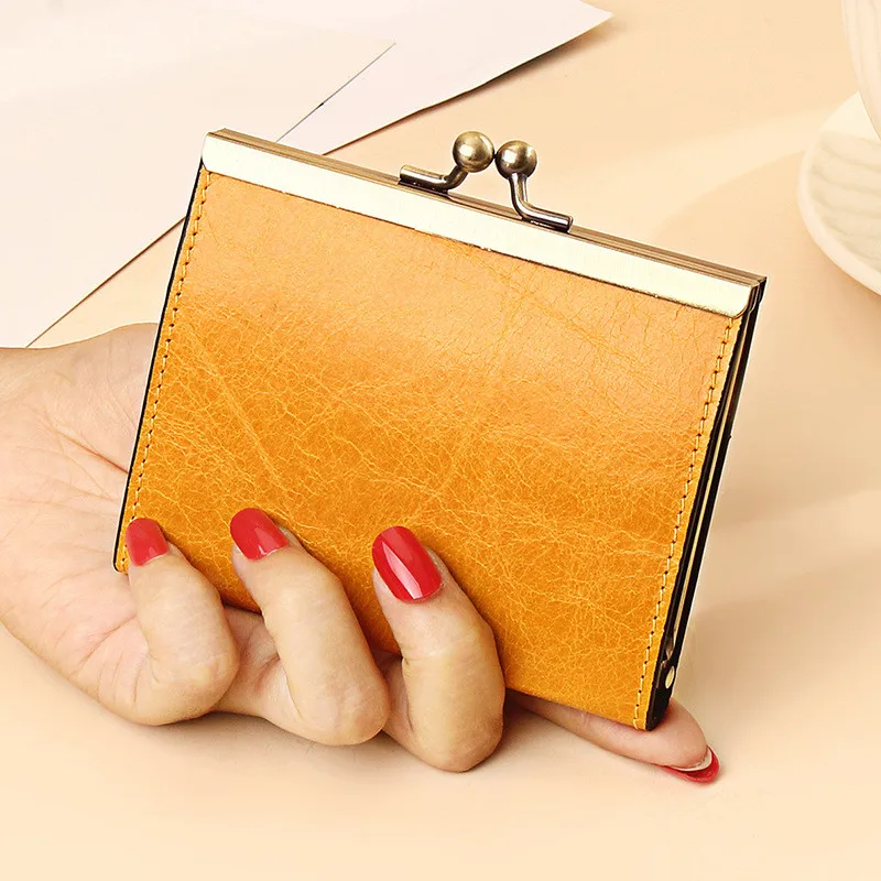 Wallets for Women PU Leather Vintage Oil Wax Coin Purse Money Bag Purses Hasp Clutch Bags ID Credit Card Holder кошелек женский
Wallets for Women PU Leather Vintage Oil Wax Coin Purse Money Bag Purses Hasp Clutch Bags ID Credit Card Holder кошелек женский