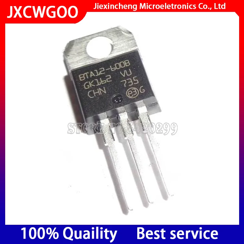 New original BTA12-600B BTA12-600BRG BTA12600B TO-220 12A 600V 10PCS/LOT 
New original BTA12-600B BTA12-600BRG BTA12600B TO-220 12A 600V 10PCS/LOT