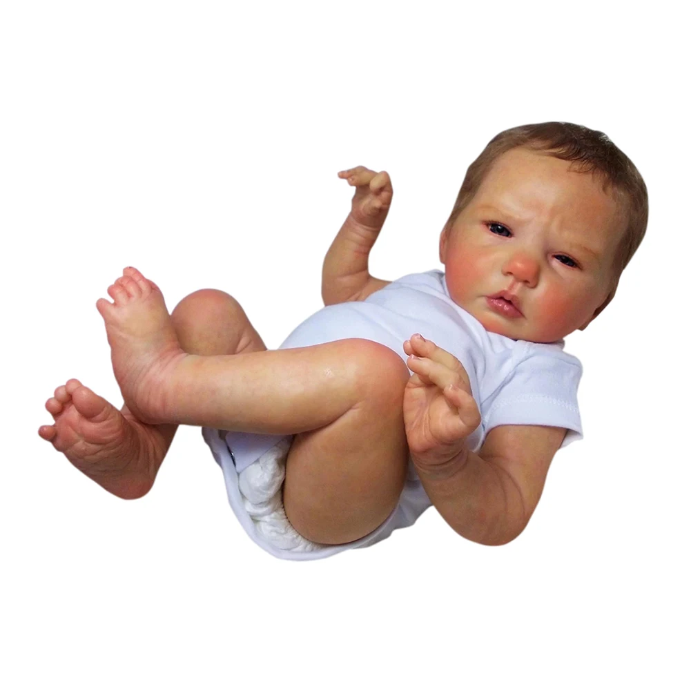 3D Realistic Skin Multi-layer Painting Lively Baby Doll Lifelike Reborn Full Vinyl Body Washable Doll Movable Limbs Design
3D Realistic Skin Multi-layer Painting Lively Baby Doll Lifelike Reborn Full Vinyl Body Washable Doll Movable Limbs Design