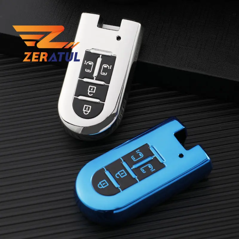 

Soft TPU Car Remote Key Case Cover For TOYOTA ROOMY TANK for DAIHATSU LA600S LA610S LA150S MOVE 2015 - 2019 Shell Fob Protector