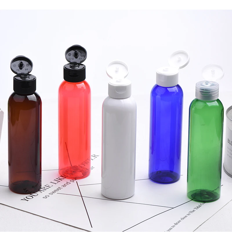 100pcs 150ml White Amber Clear Empty PET Cosmetic Lotion Refillable Bottles round Shoulder Plastic Bottle with Flip Top Cap
100pcs 150ml White Amber Clear Empty PET Cosmetic Lotion Refillable Bottles round Shoulder Plastic Bottle with Flip Top Cap