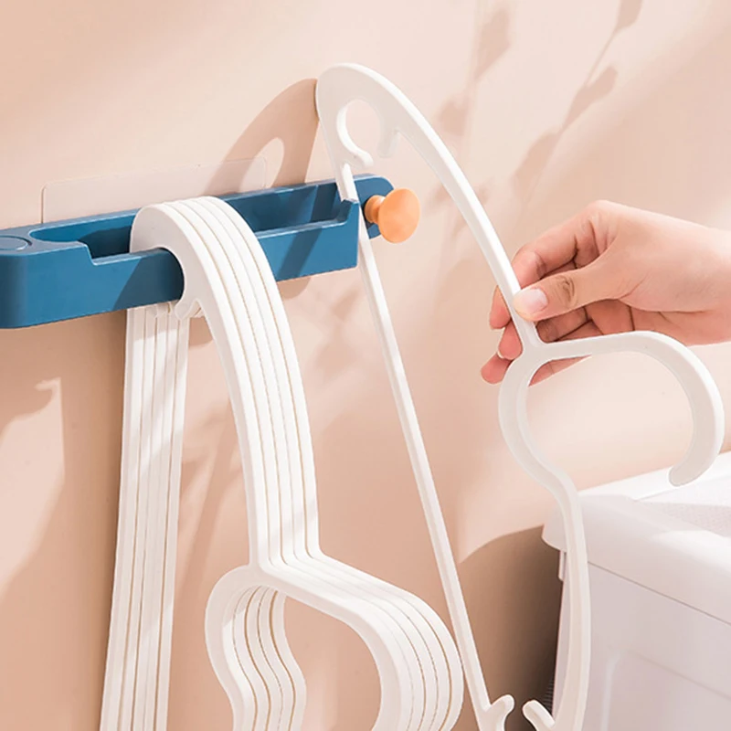 Hanger Organizer Free Punching Rack Storage Artifact Wall-mounted Hanger Hook Balcony Clothes Support Clip Organizer 4 Colors
Hanger Organizer Free Punching Rack Storage Artifact Wall-mounted Hanger Hook Balcony Clothes Support Clip Organizer 4 Colors