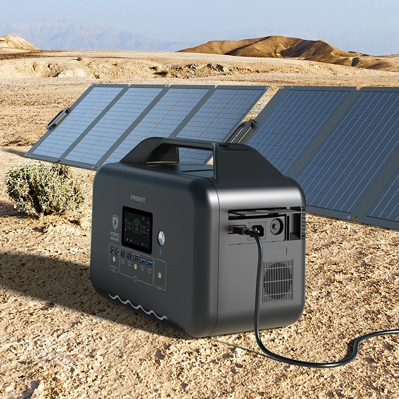 Pisen new energy lifepo4 battery storage systems 230V 50Hz 1000W lithium portable outdoor mobile power station with solar panel
Pisen new energy lifepo4 battery storage systems 230V 50Hz 1000W lithium portable outdoor mobile power station with solar panel