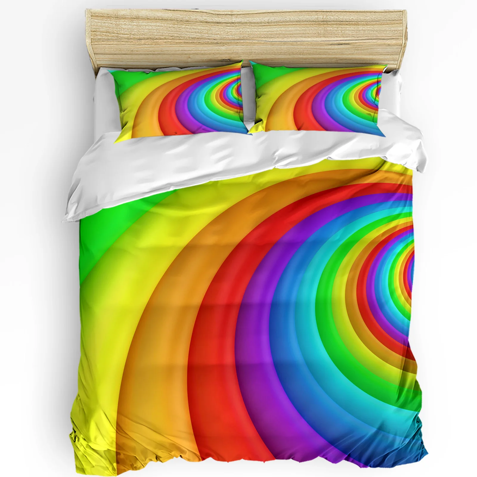 Rainbow Curved Color Printed Comfort Duvet Cover Pillow Case Home Textile Quilt Cover Boy Kid Teen Girl Luxury 3pcs Bedding Set
Rainbow Curved Color Printed Comfort Duvet Cover Pillow Case Home Textile Quilt Cover Boy Kid Teen Girl Luxury 3pcs Bedding Set