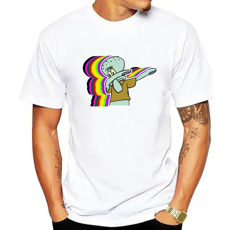 Сквидвард Dab, рубашка с сырым мемом 
Сквидвард Dab, рубашка с сырым мемом