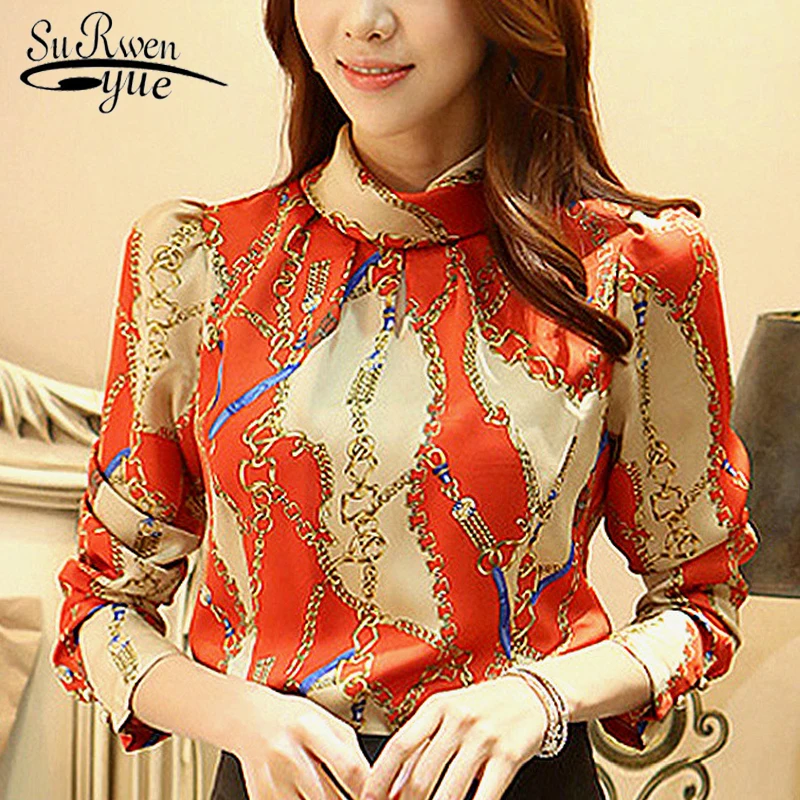 Womens Tops and Blouses Print Chiffon Blolouse Shirt 2023 Fashion Women Blouses Long Sleeve Women Shirt Blusas Femininas 1817 50
Womens Tops and Blouses Print Chiffon Blolouse Shirt 2023 Fashion Women Blouses Long Sleeve Women Shirt Blusas Femininas 1817 50