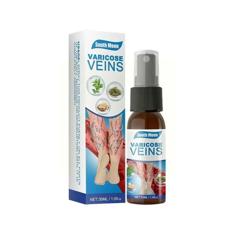 

30ml Varicose Veins Treatment Spray Varicosity Repair Varicocele Veins Legs Remove Relief Pain Varicose Cream Phlebitis E1V7