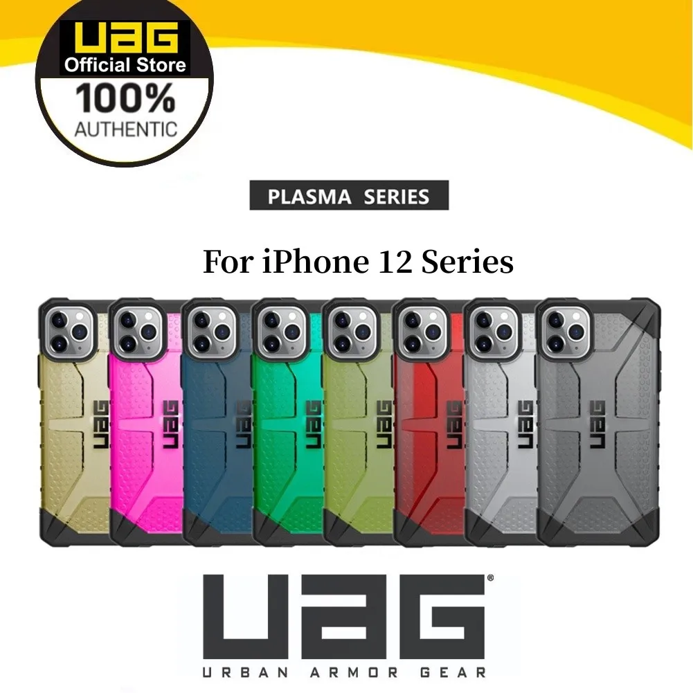 

Original UAG for IPhone 12/12 Pro/For Iphone 12 Mini For Iphone 12 Pro Max Plasma Military Spec Case Rugged Phone Cover