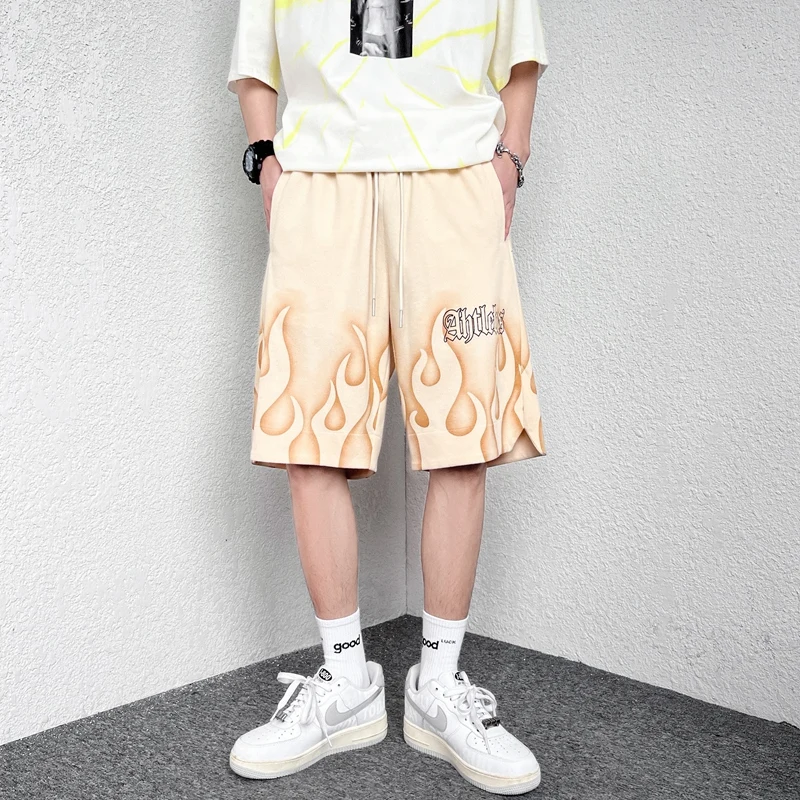 Шорты мужские с эластичным поясом, модные спортивные, в стиле Харадзюку, летние
Шорты мужские с эластичным поясом, модные спортивные, в стиле Харадзюку, летние