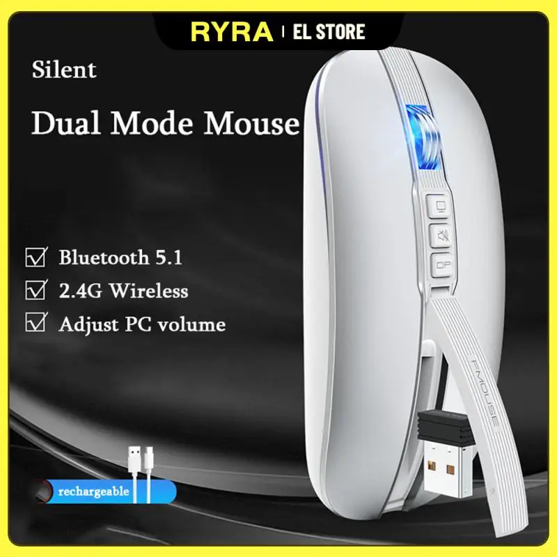 Беспроводная мышь RYRA 5,1 BT 2,4G, многофункциональные клавиши для Macbook Xiaomi, Bluetooth мышь для Huawei, ноутбука, ПК, IPad, стола
Беспроводная мышь RYRA 5,1 BT 2,4G, многофункциональные клавиши для Macbook Xiaomi, Bluetooth мышь для Huawei, ноутбука, ПК, IPad, стола