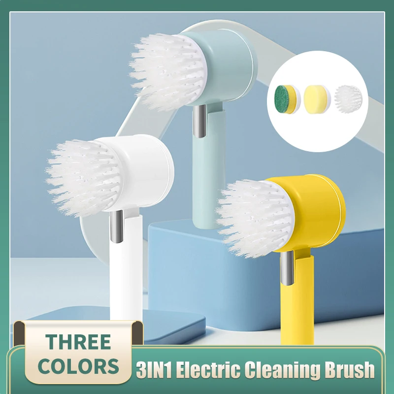 Wireless Electric Cleaning Brush Kitchen Dishwashing Brush Bathroom Bathtub Tile Cleaning Brush Household Cleaning Tools
Wireless Electric Cleaning Brush Kitchen Dishwashing Brush Bathroom Bathtub Tile Cleaning Brush Household Cleaning Tools