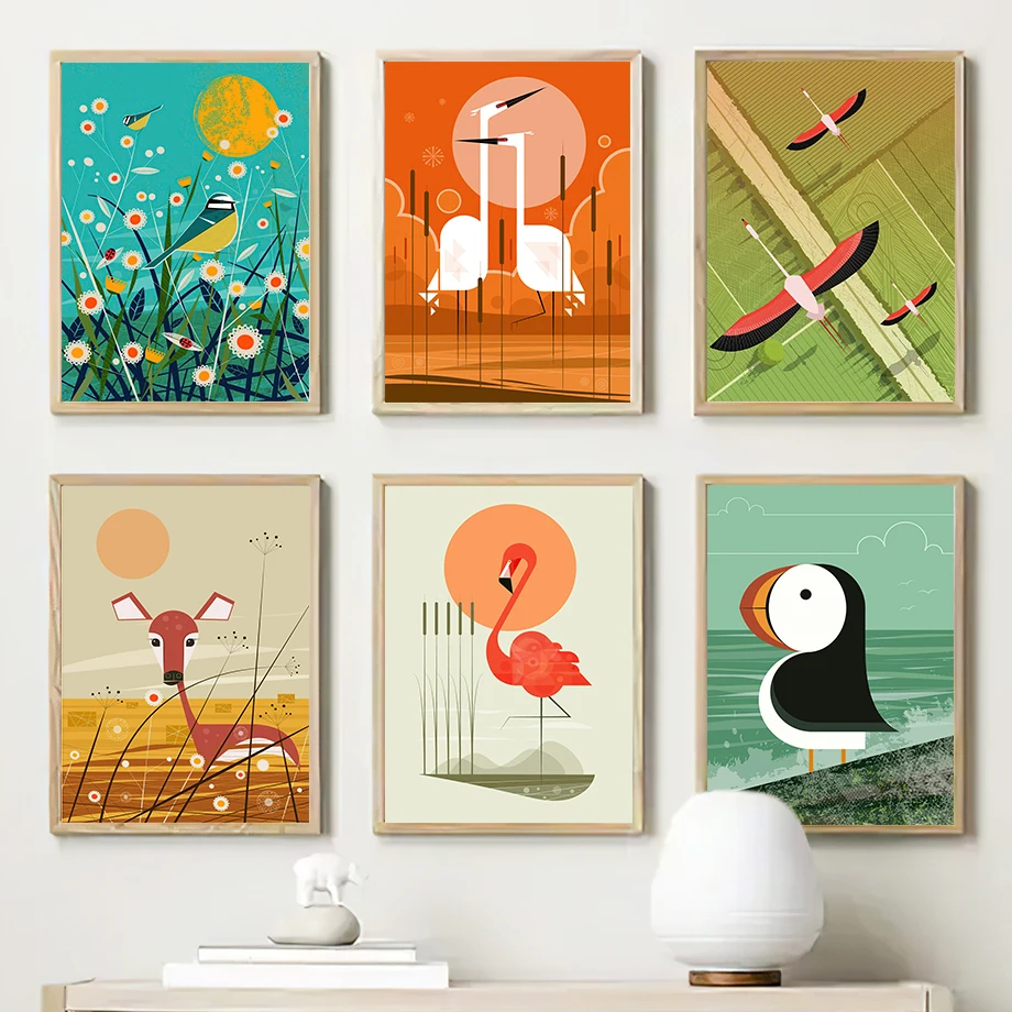Swan Bird Flamingo Toucan Sika Deer Egret Dog Wall Art Canvas Painting Nordic Posters And Prints Wall Pictures Kids Room Decor
Swan Bird Flamingo Toucan Sika Deer Egret Dog Wall Art Canvas Painting Nordic Posters And Prints Wall Pictures Kids Room Decor