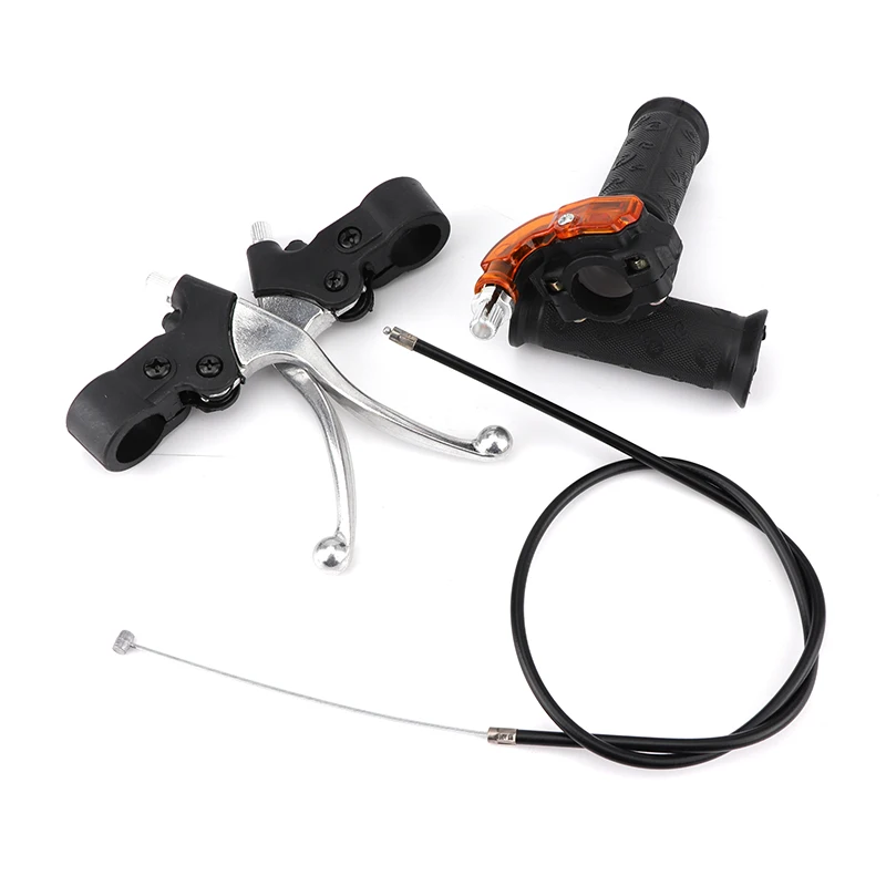 Твист ускоритель дроссельной заслонки 3-ступенчатый захват + кабель 80 см с ручкой тормозной муфты для мини-велосипеда-внедорожника 47cc 49cc с четырехъядерным карманом 
Твист ускоритель дроссельной заслонки 3-ступенчатый захват + кабель 80 см с ручкой тормозной муфты для мини-велосипеда-внедорожника 47cc 49cc с четырехъядерным карманом
