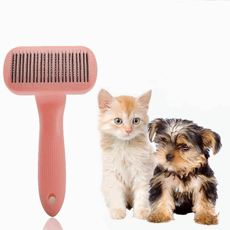 Dog Brush Self Cleaning Slicker Brush For Dogs Cats with Massage Particles Removes Loose Hair Pet Dog Grooming Dematting Brush
Dog Brush Self Cleaning Slicker Brush For Dogs Cats with Massage Particles Removes Loose Hair Pet Dog Grooming Dematting Brush