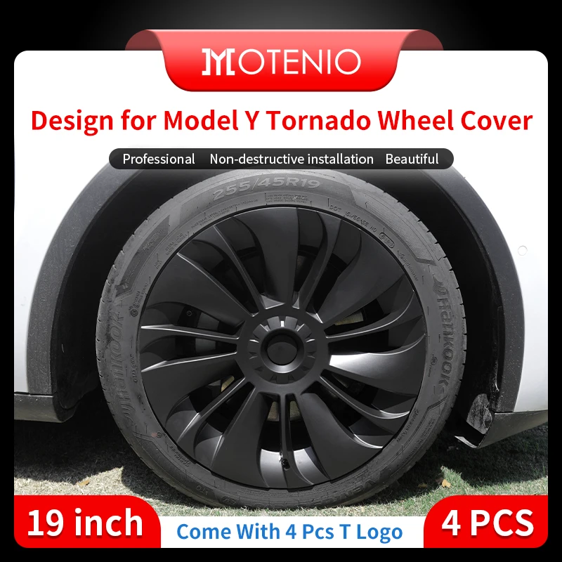 4PCS 19inch Hub Cap for Tesla Model Y Wheel Cover Tornado Hubcap Automobile Replacement Wheel Full Rim Cover Accessories
4PCS 19inch Hub Cap for Tesla Model Y Wheel Cover Tornado Hubcap Automobile Replacement Wheel Full Rim Cover Accessories